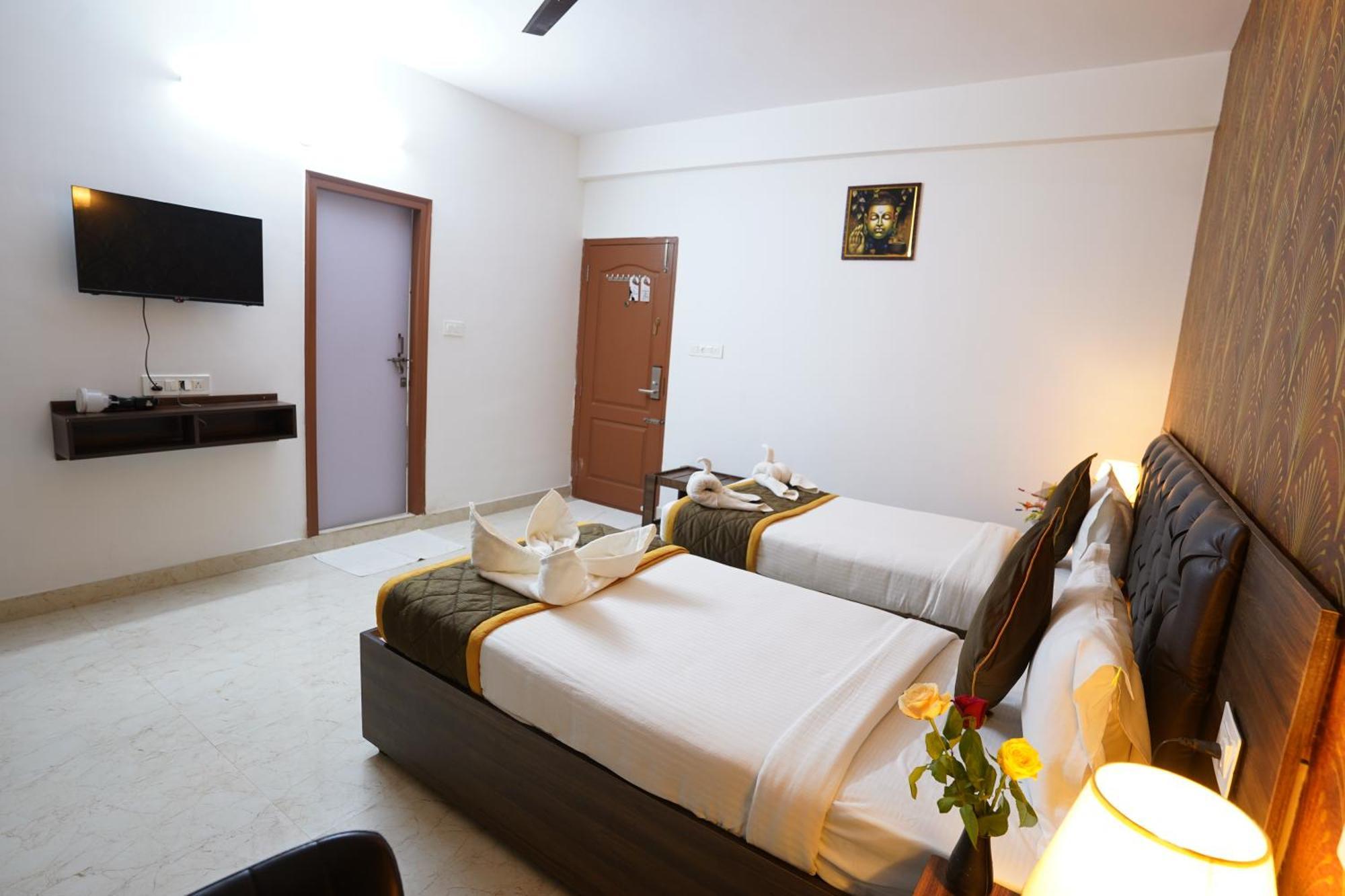 Sai Bliss Residency, Manyata Tech Park Hotel Bangalore Buitenkant foto